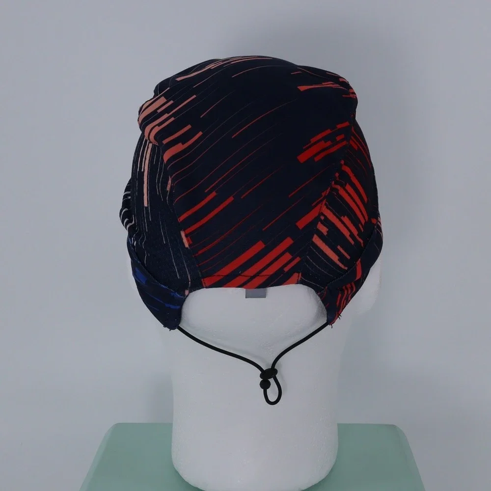 Buff Pack Run Cap R-Graphite Blue Orange Adjustable Running Hat Lightweight - Picture 3 of 5